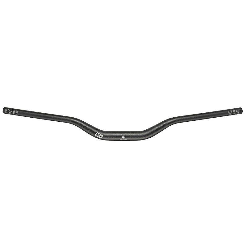 ergotec MTB Lenker Riser Bar 50 780 mm schwarz sand. 12°/5° 50 mm 31,8 mm