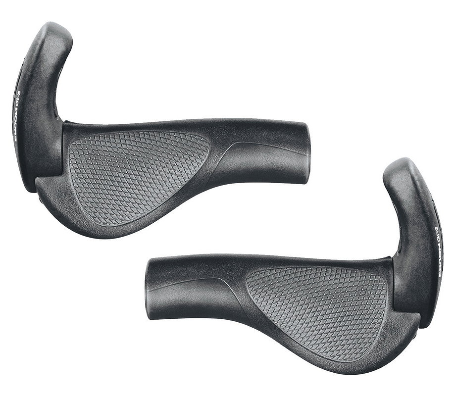 Ergon Lenkergriff GP2-L mit Bar Ends schwarz/grau lang/lang regular
