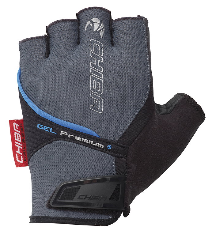 Chiba Erwachsenenhandschuh Gel Premium dunkelgrau S