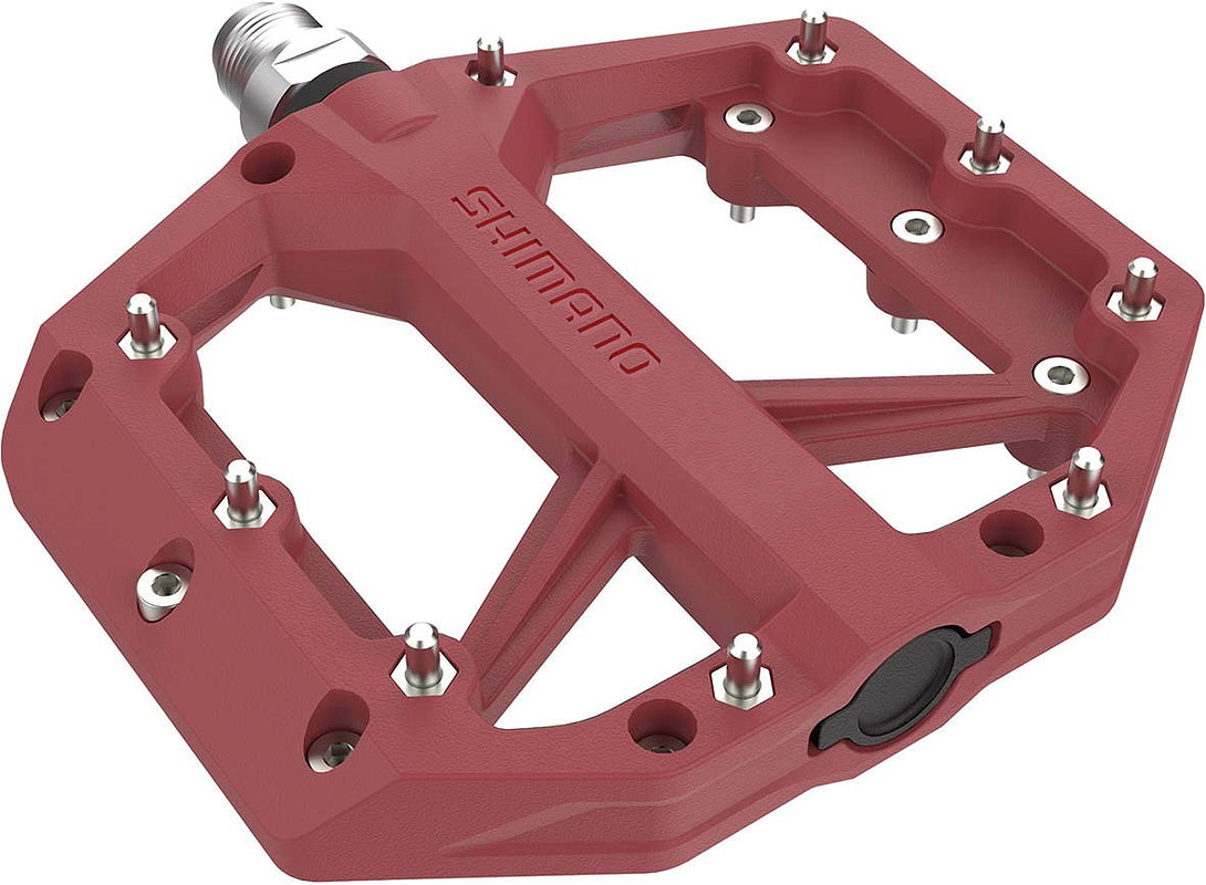 Shimano Plattformpedal PDGR400 rot EPDGR400R SB-Verpackung