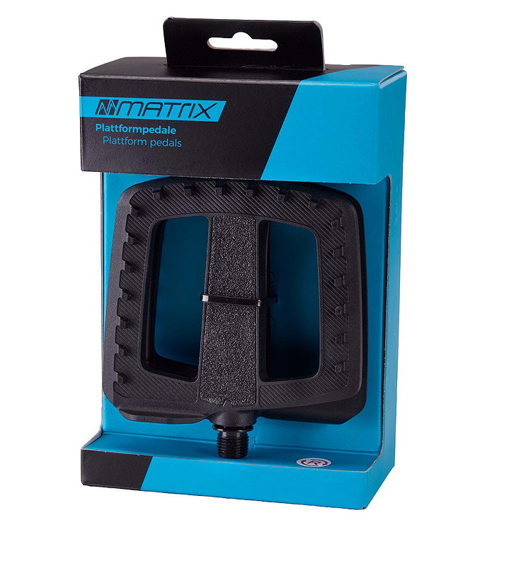 MATRIX E-Bike Cargo Pedal PE106 Anti Slip schwarz EVP