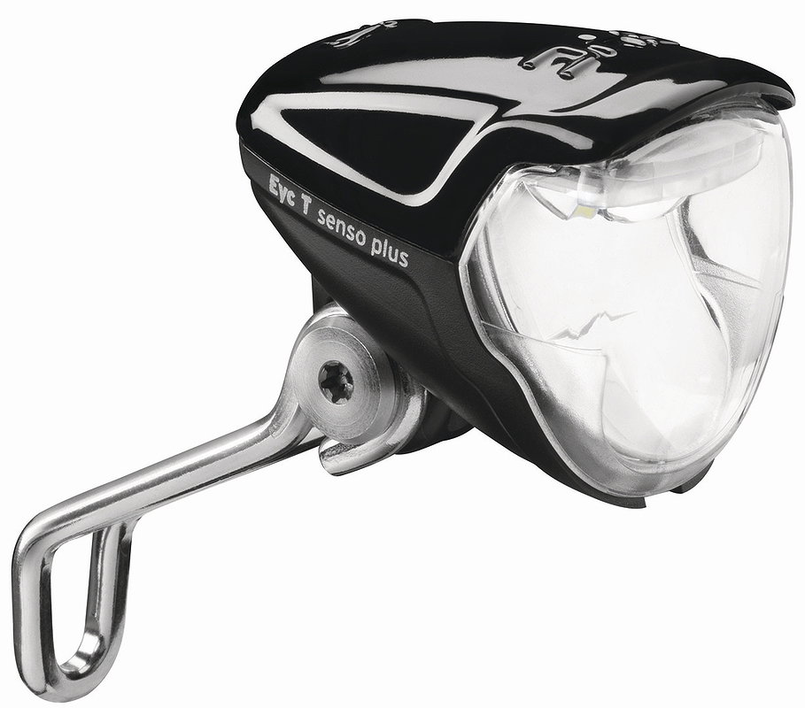 B&M E-Bike LED Scheinwerfer Lumotec IQ2 Eyc E schwarz 50 Lux 160R42/6-04
