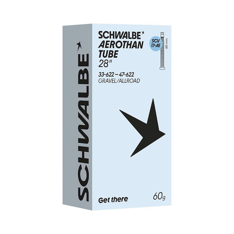 Schwalbe Fahrradschlauch Aerothan SCV 28" SCV17-AE 60 mm 33/47-622