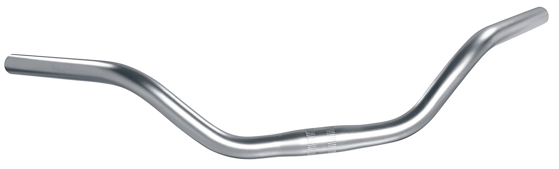 ergotec City-/Trekking Lenkerbügel Cruiser 590 mm silber 52°/0° 76 mm 25,4 mm