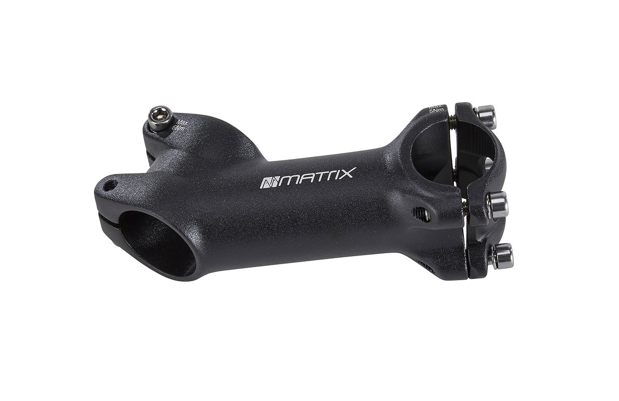 MATRIX Ahead-Vorbau ST15 Alu High Angle 90 mm schwarz-matt 25,4 mm 1 1/8" 35°