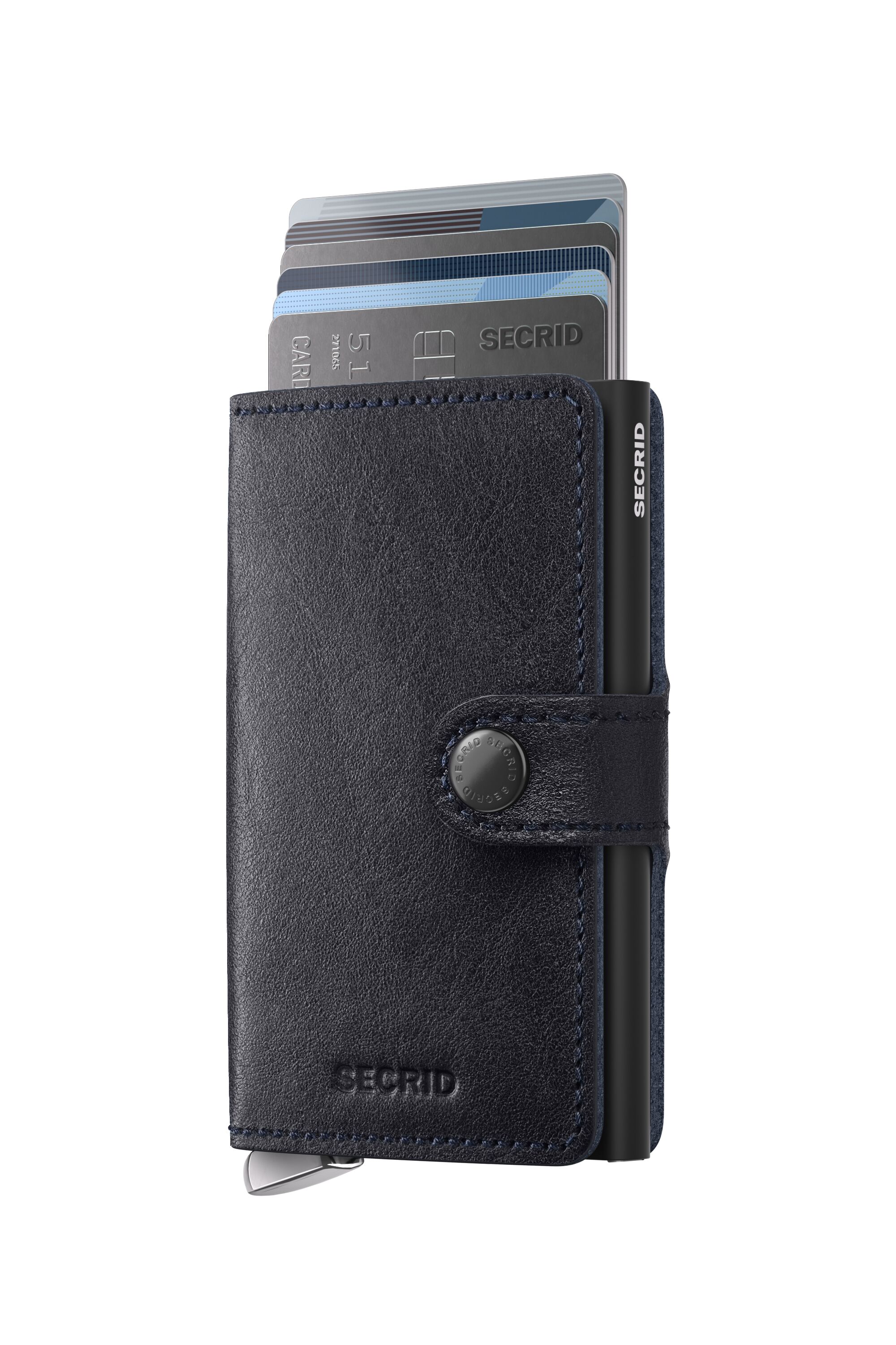 Secrid Miniwallet Basco Ink+ – mit Karten