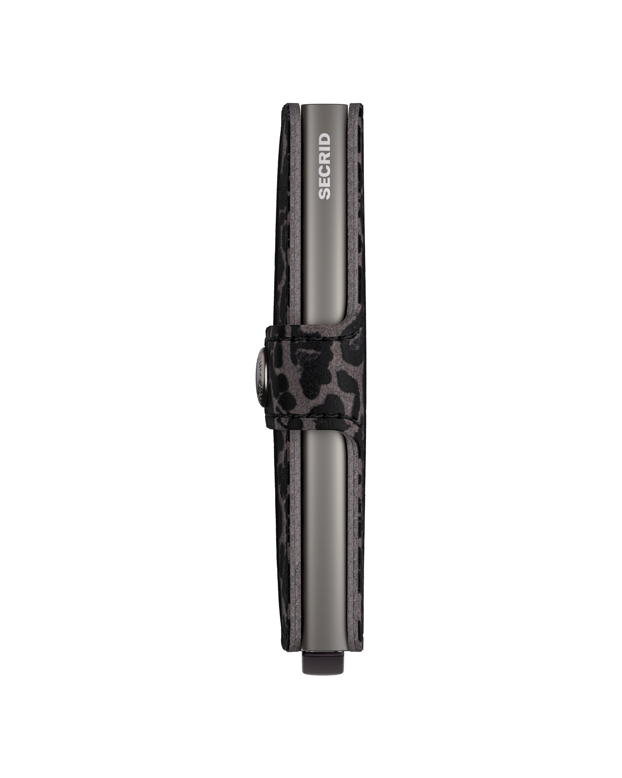 Secrid Miniwallet Leo Grey – Seitenansicht