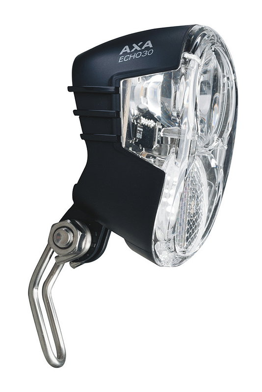 AXA Dynamo-LED-Scheinwerfer Echo 30 Steady Auto schwarz 30 Lux