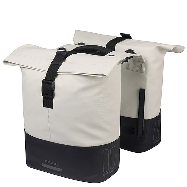 Basil Doppelpacktasche Cove MIK 2.0 creme/schwarz