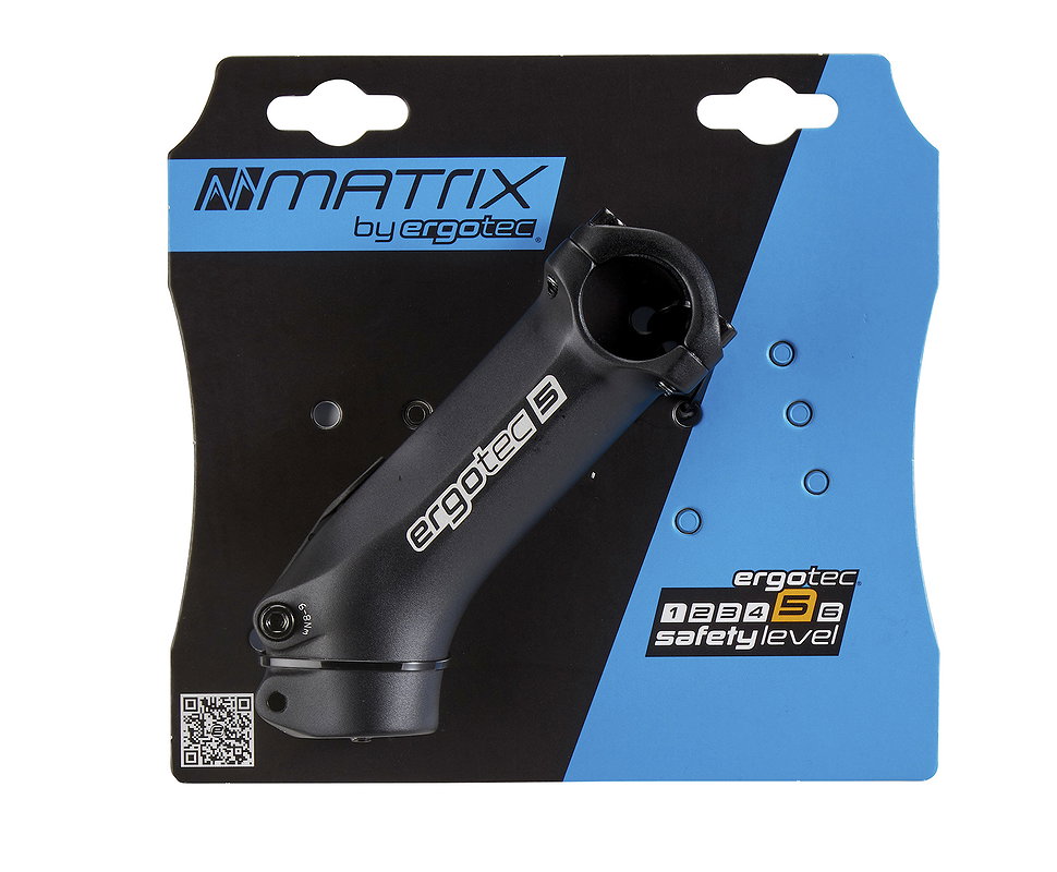 MATRIX Ahead-Vorbau High Charisma 90 mm schwarz sand. 25,4 mm 1 1/8" 45°