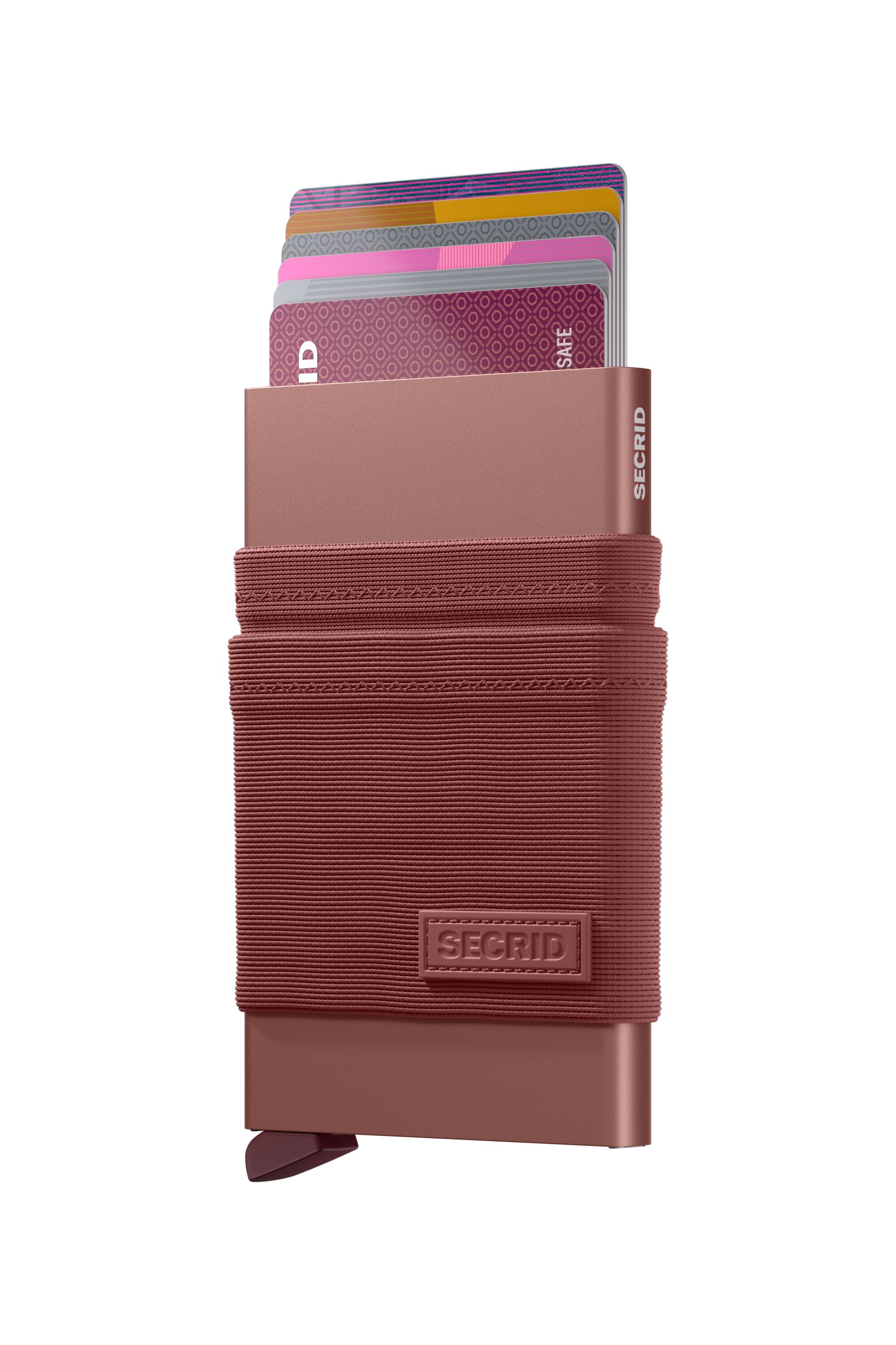 Secrid Flexwallet Mauve – mit Karten
