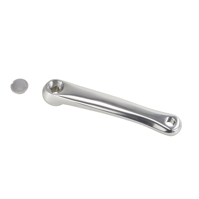 MATRIX Kurbelarm Alu, links silber polish 170 mm Montageverpackung