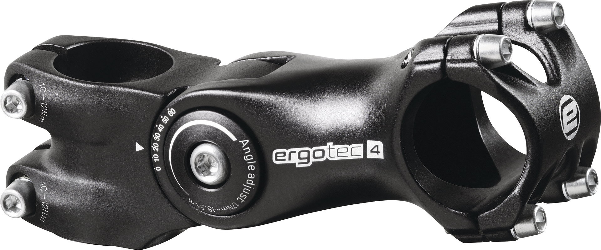 MATRIX Ahead-Vorbau Octopus 2 105 mm schwarz sand. 31,8 mm 1 1/8" 0- +60°