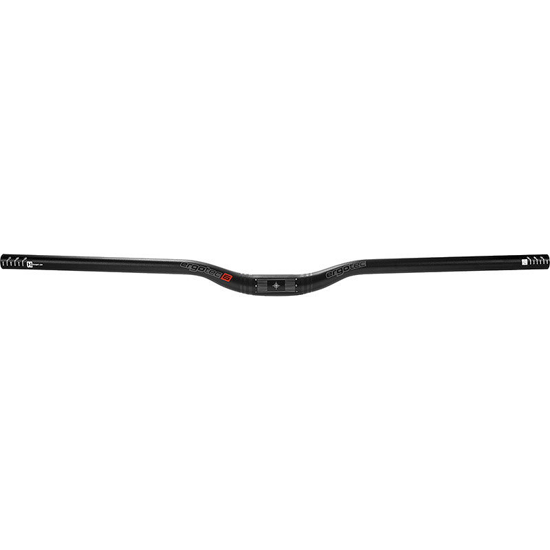 ergotec MTB Lenker Riser Riser Bar 30 35,0 780 mm schwarz sand. 12°/5° 30 mm 35 mm