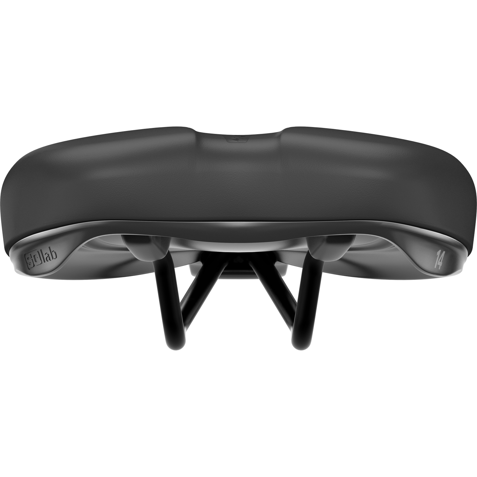 SQlab Trekking Sattel 601 Ergolux 2.0 – Ansicht von hinten