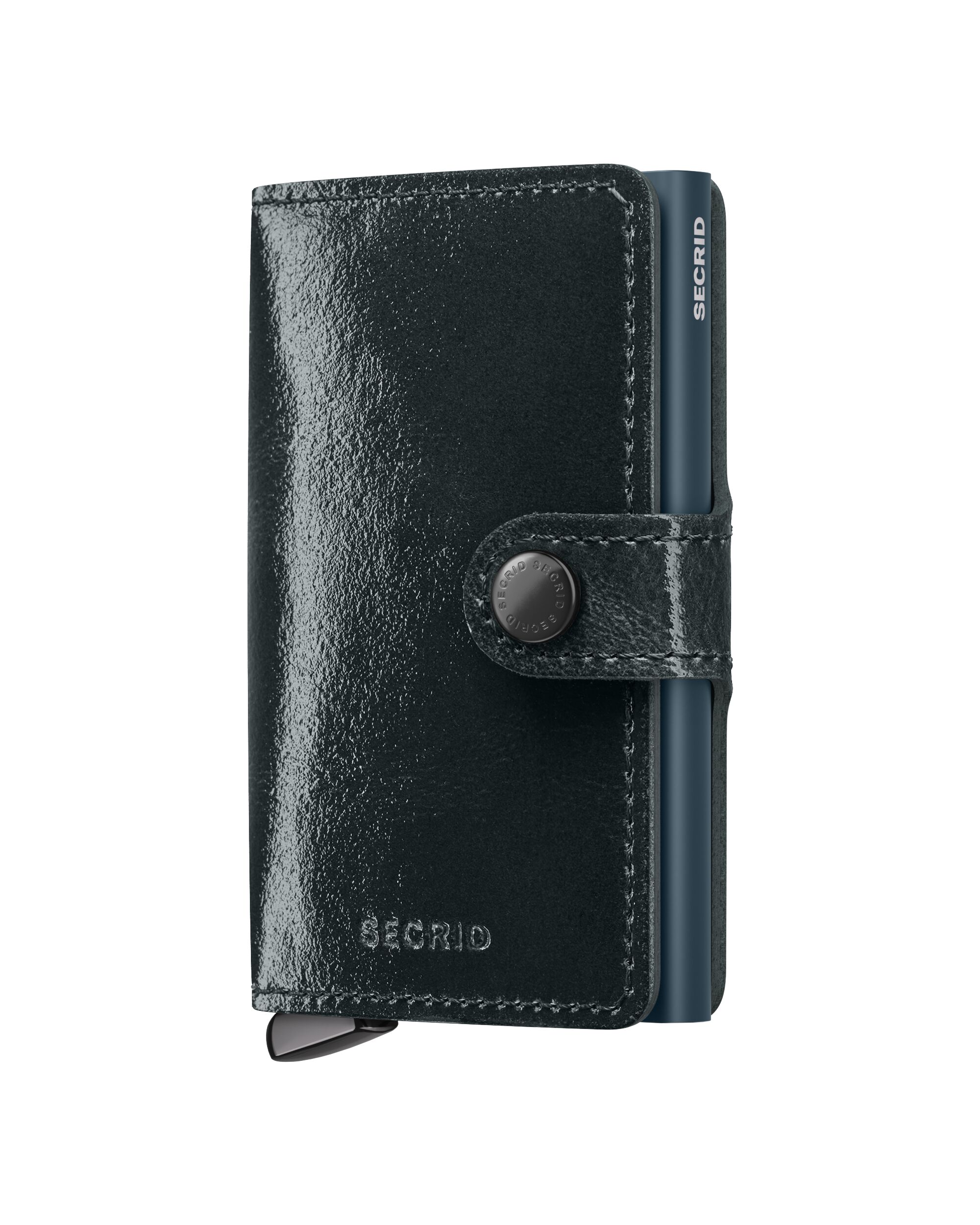 Secrid Miniwallet Naplak Bottle Green+ – Vorderansicht