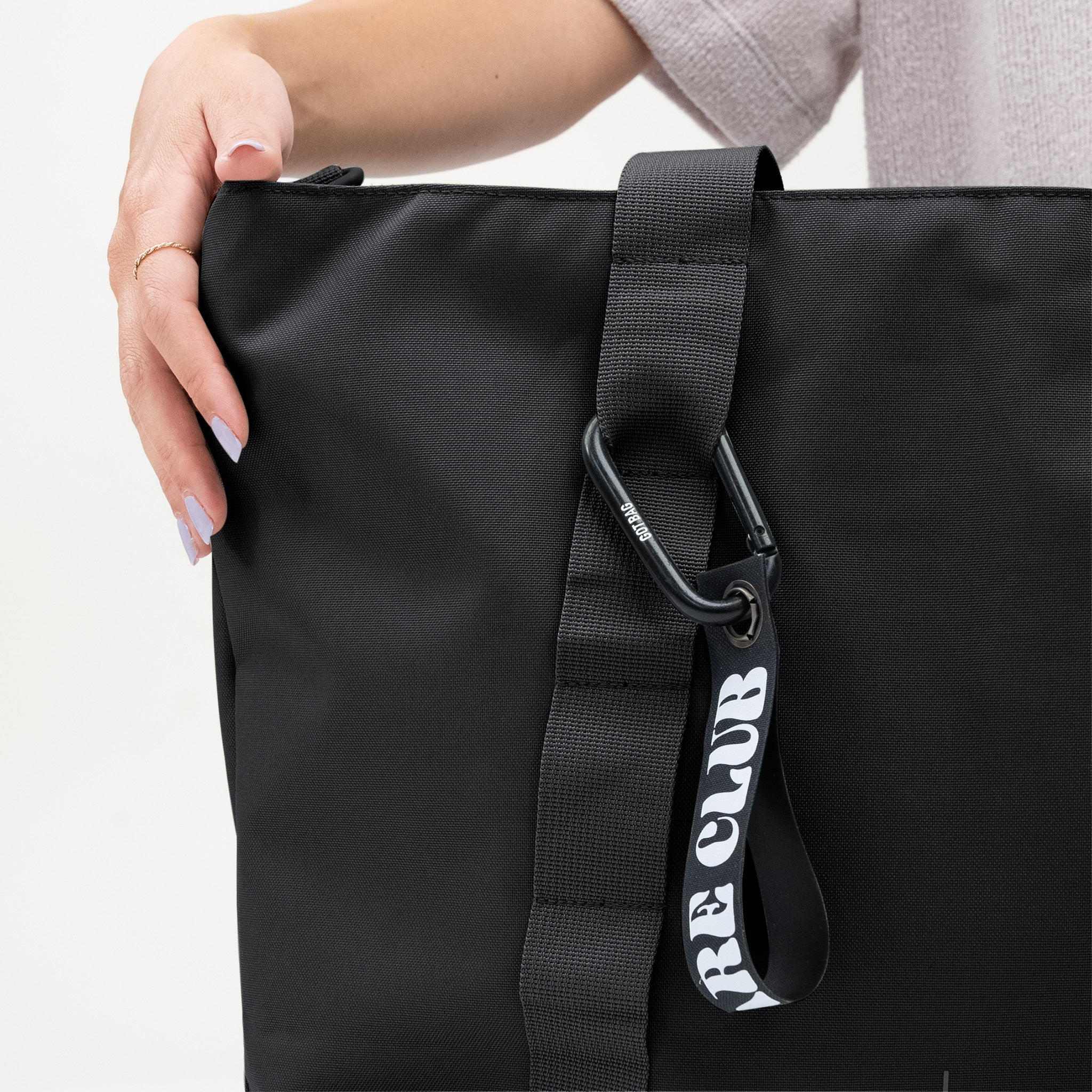 GOT BAG Tote Bag Monochrome Black