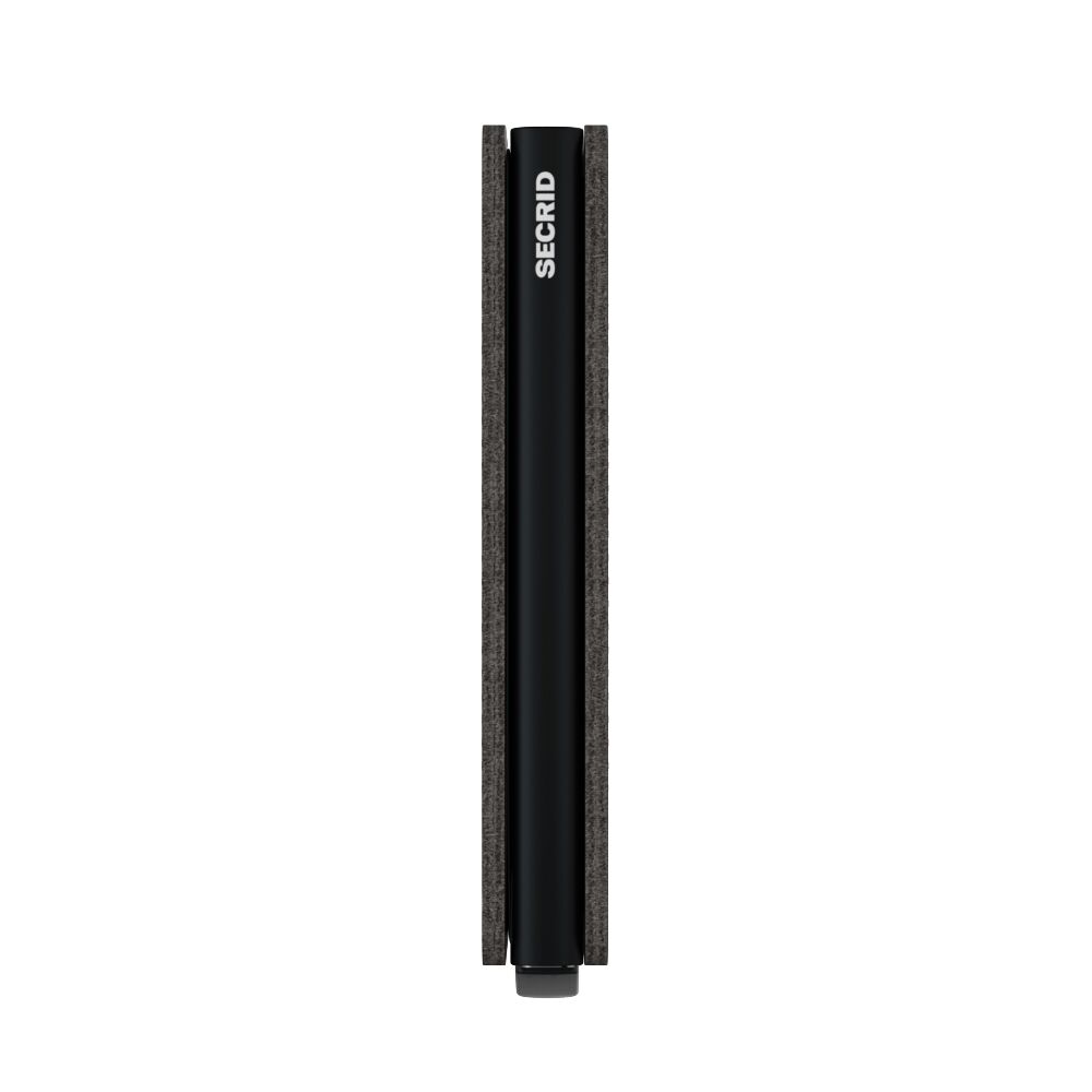 Secrid Slimwallet Vegetable Tanned Black-Black – Seitenansicht