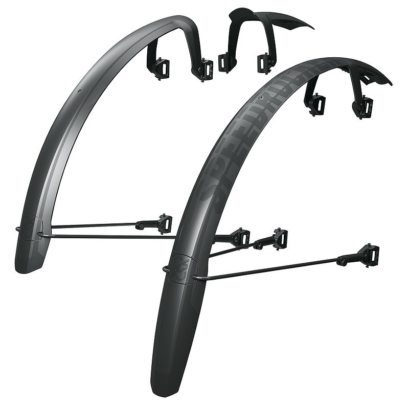 SKS Schutzblech Set Speedrocker XL schwarz matt 28"