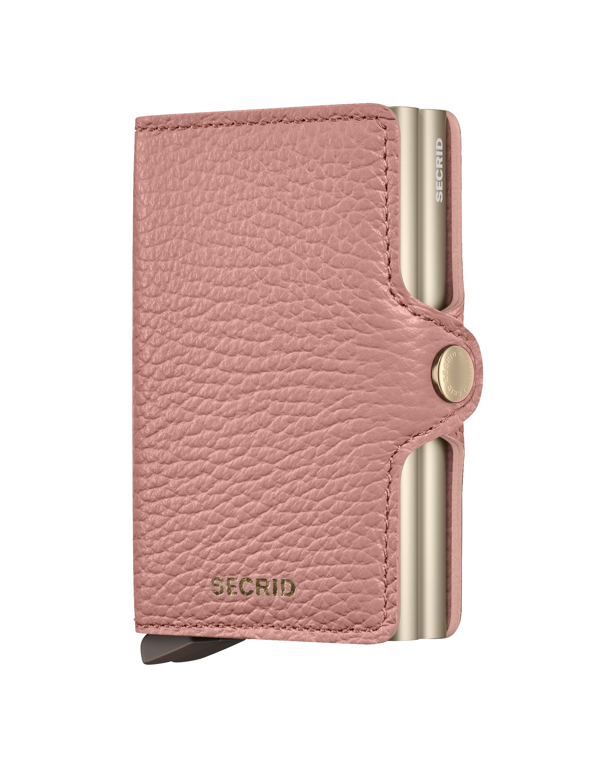 Secrid Twinwallet Pebble Rose – Vorderansicht
