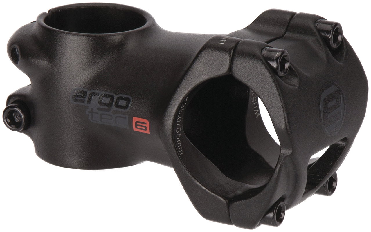 ergotec Ahead-Vorbau Ray 55 mm schwarz sand. 35 mm 1 1/8" 0°