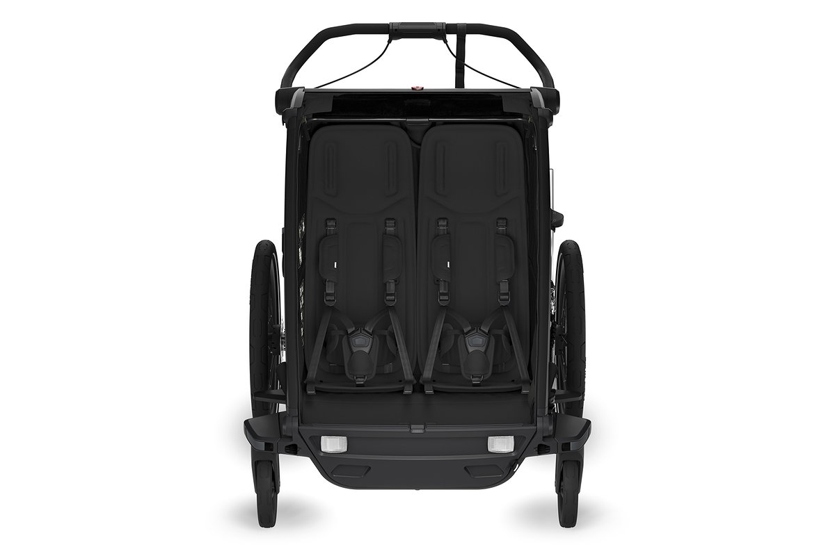 Thule Kinderanhaenger Chariot Sport 2 2 Sitzer schwarz