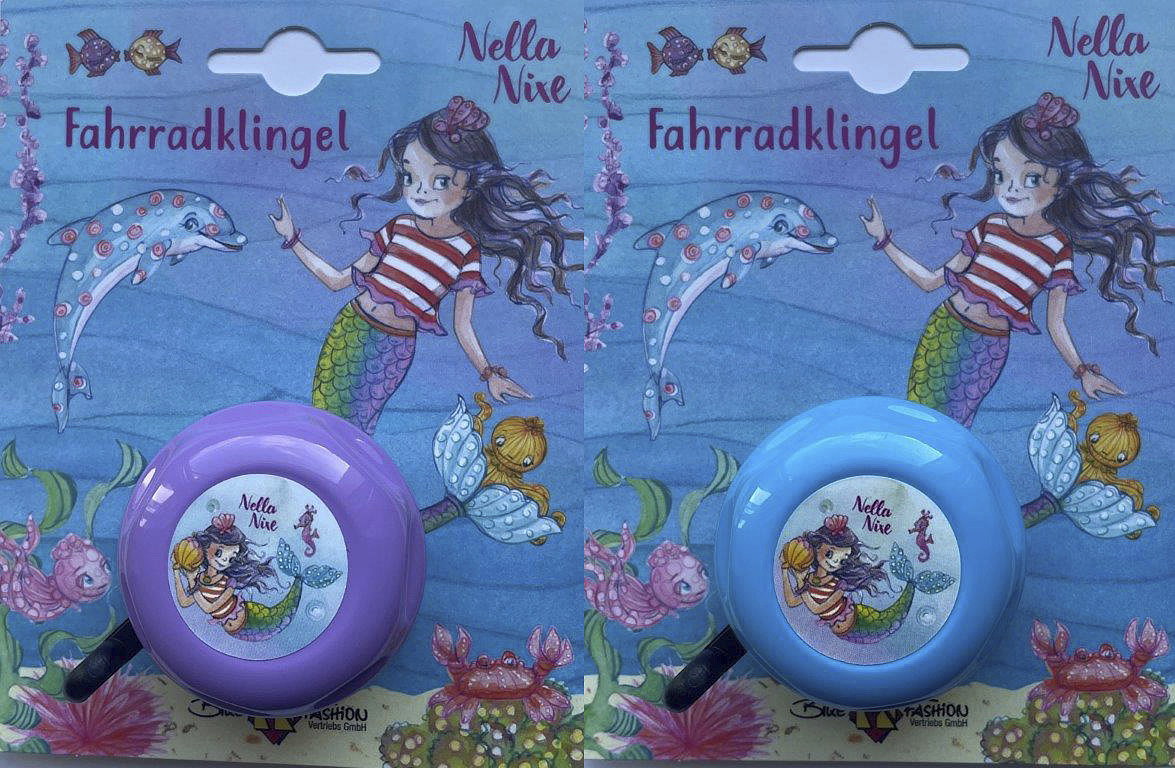 Bike Fashion Kinder-Glocke "Nella Nixe" 22,2 mm