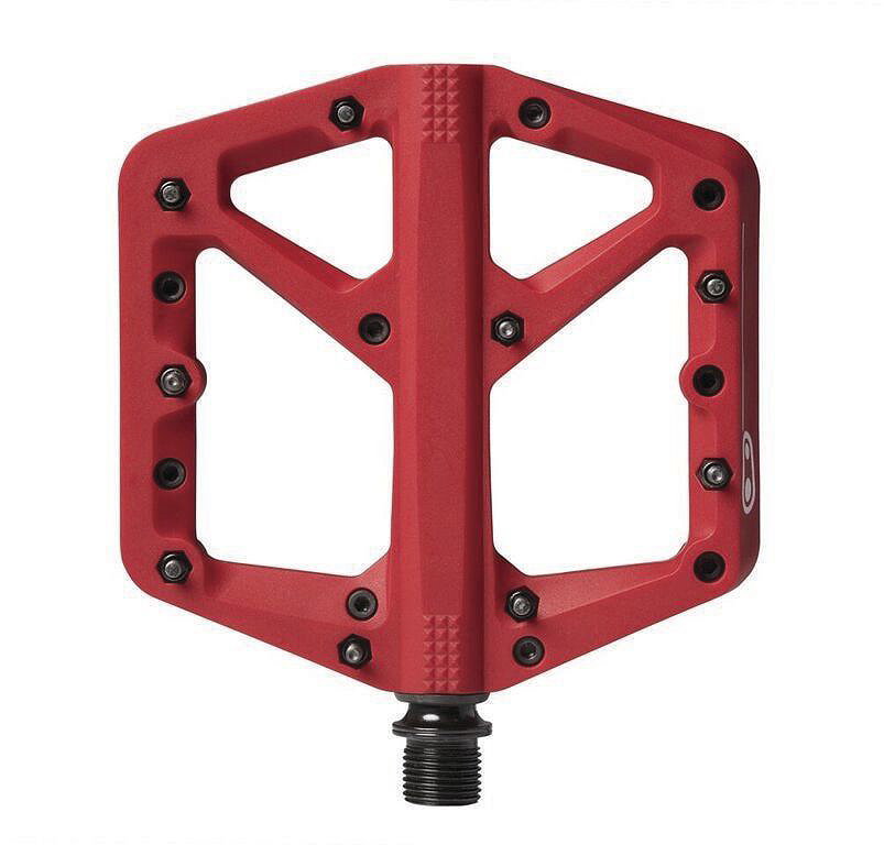 crankbrothers Plattformpedal Stamp 1 Large Größe L 43-49 rot SB-Verpackung