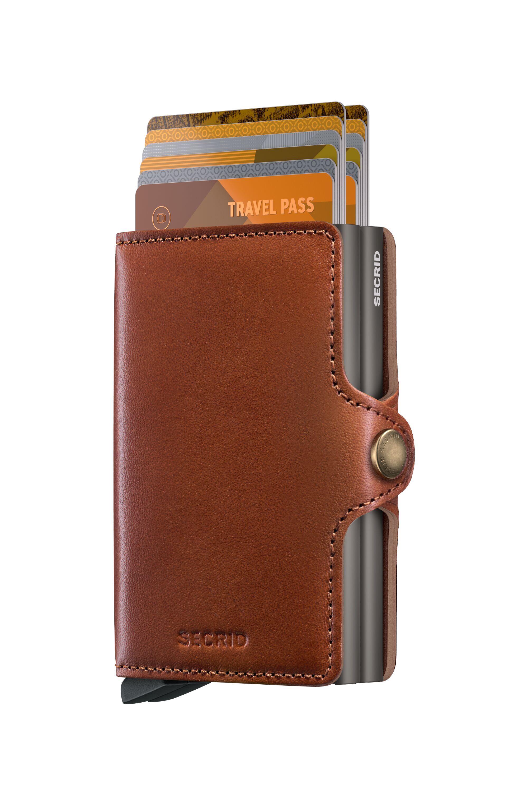 Secrid Twinwallet Texano Saddle – mit Karten