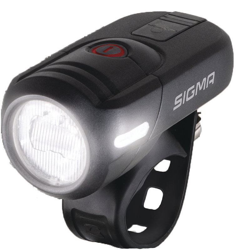 SIGMA LED Akkufrontleuchte Aura 45 USB schwarz