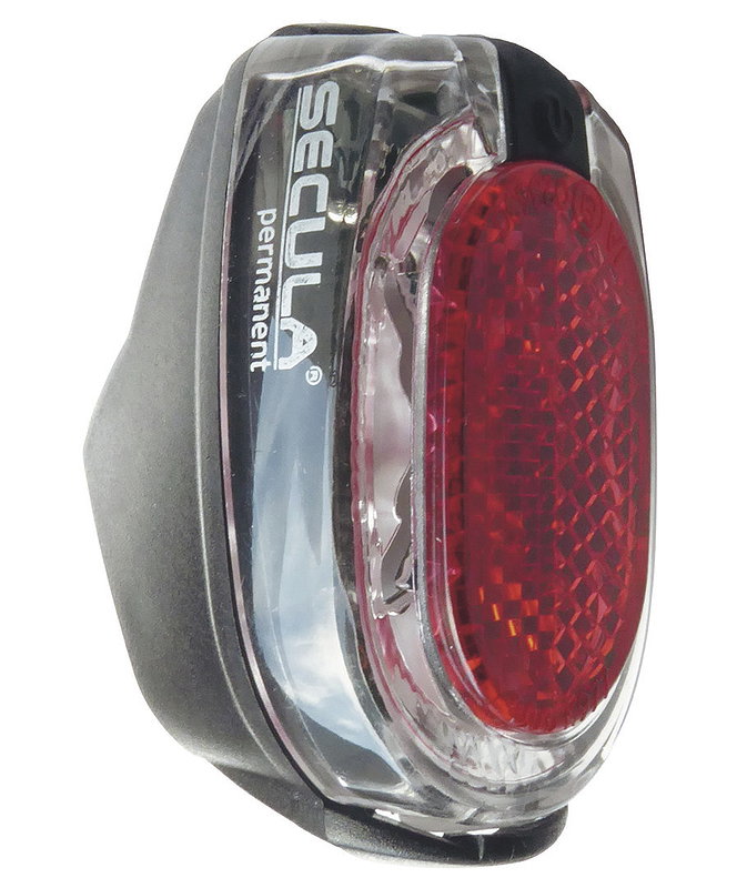 B&M LED Batterierücklicht Secula permanent Schutzblechmontage