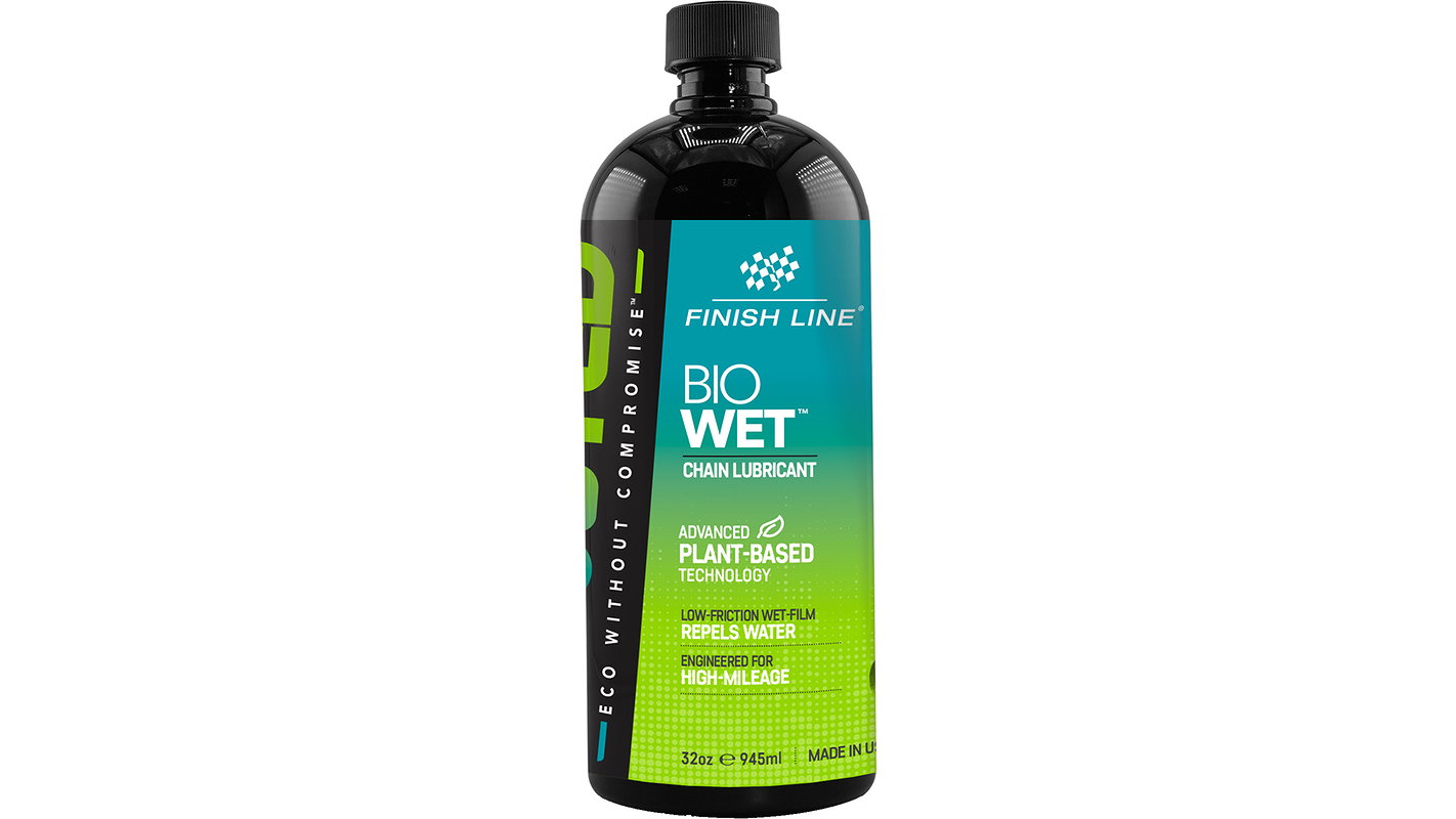 FINISH LINE Kettenwachs BOOSTED Bio Wet Chain Lube 945 ml Spritzflasche