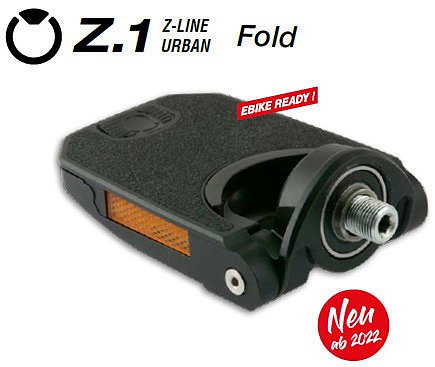 by.schulz Falt Pedal Z.1 Urban Fold schwarz SB-Verpackung