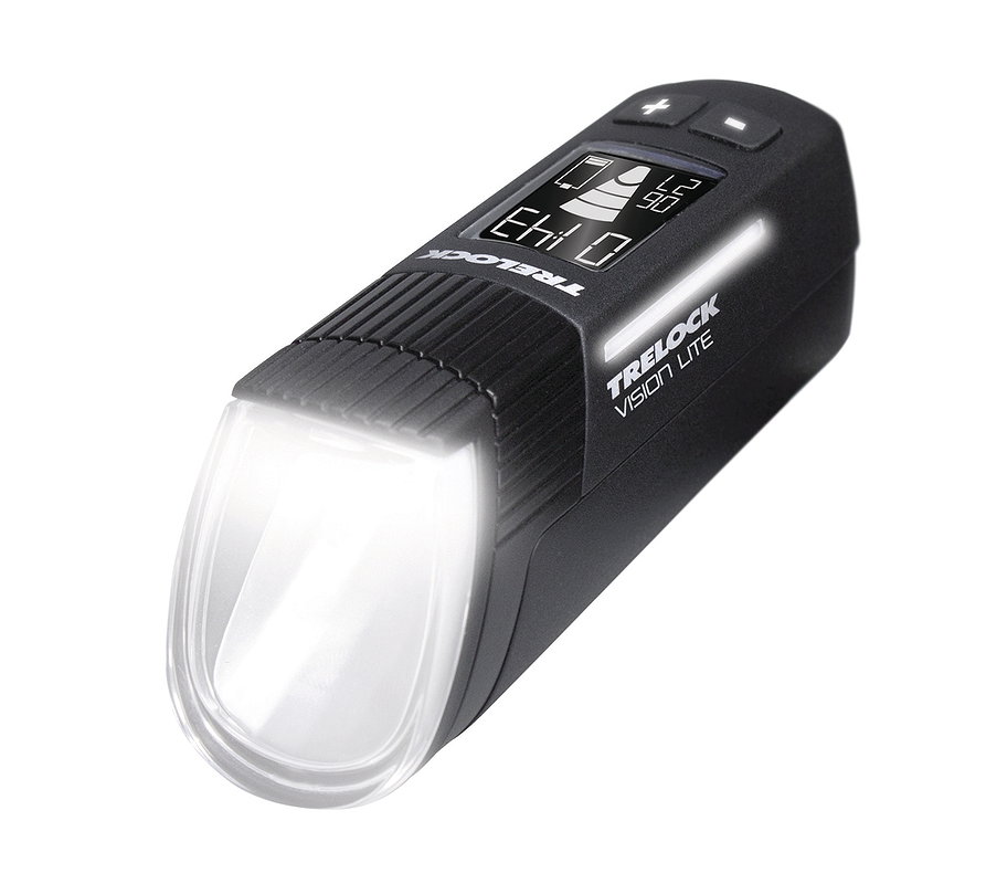 TRELOCK LED Akkufrontleuchte 80 LUX I-GoVisionLite schwarz