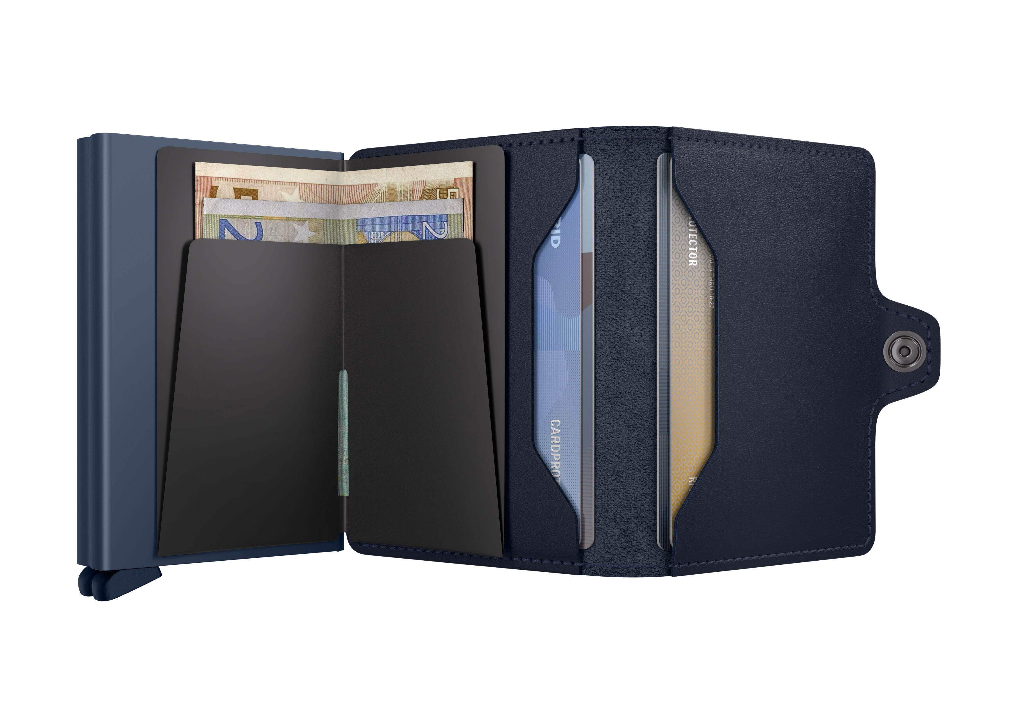Secrid Twinwallet Original Navy-Navy – geöffnet