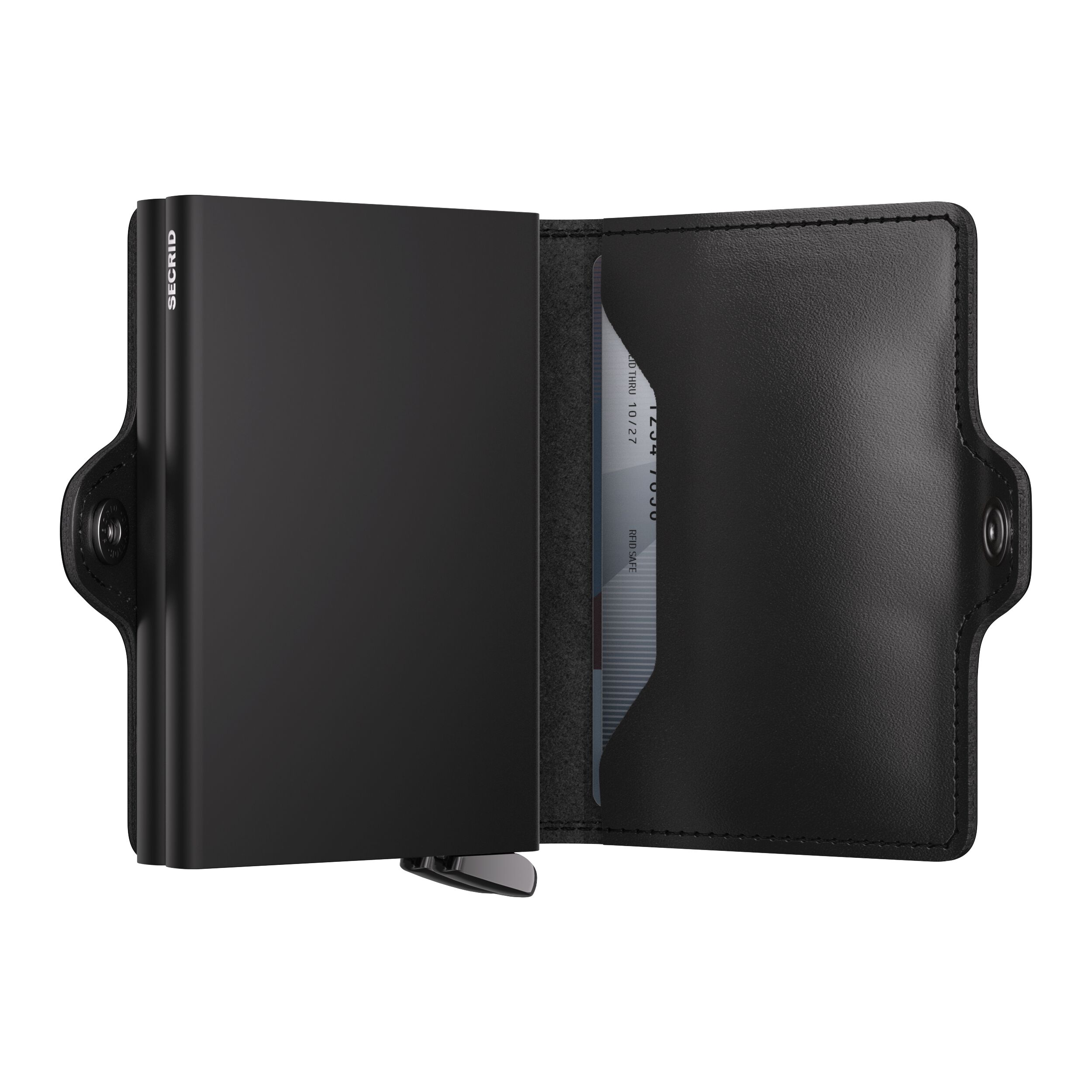 Secrid Twinwallet Dusk Black+ – Schrägansicht