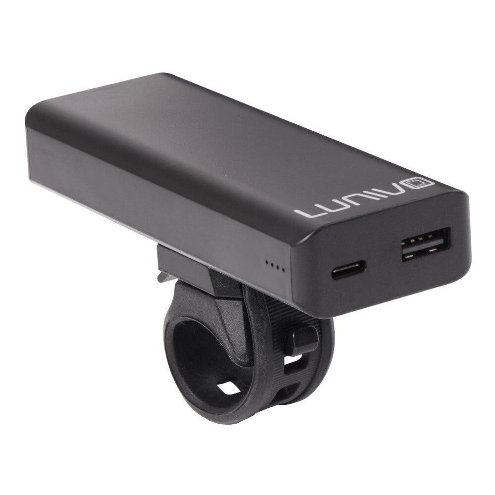 Lunivo Powerbank mit Fahrradhalterung