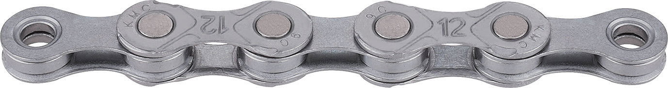 KMC E-Bike Kette e12 EPT 12-fach silber 130 Glieder, 1/2" x 11/128"