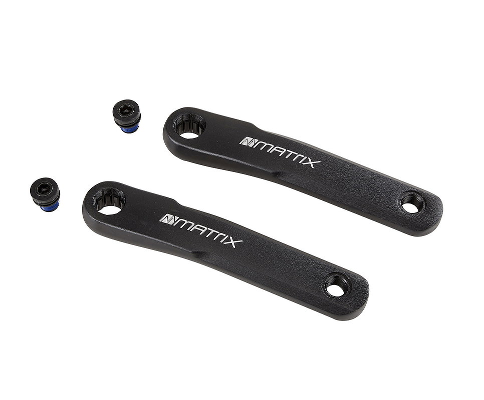MATRIX Kurbelarmsatz Alu Bosch Gen 2 schwarz 170 mm Montageverpackung
