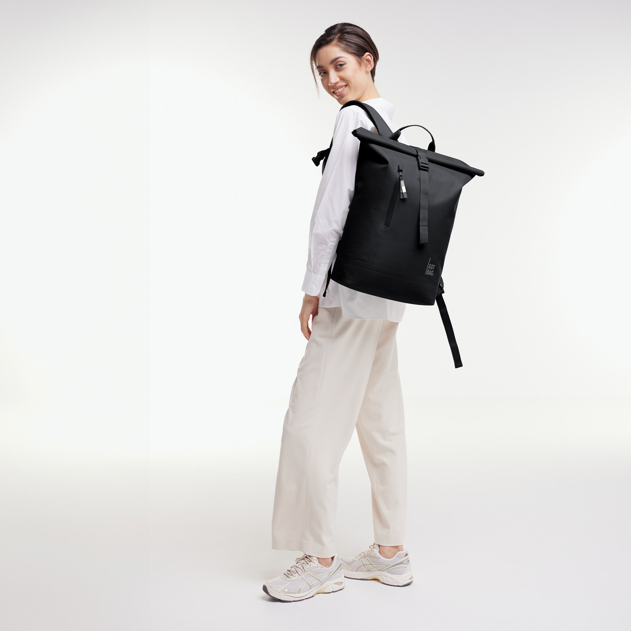 GOT BAG Rolltop Lite 2.0 Monochrome Black