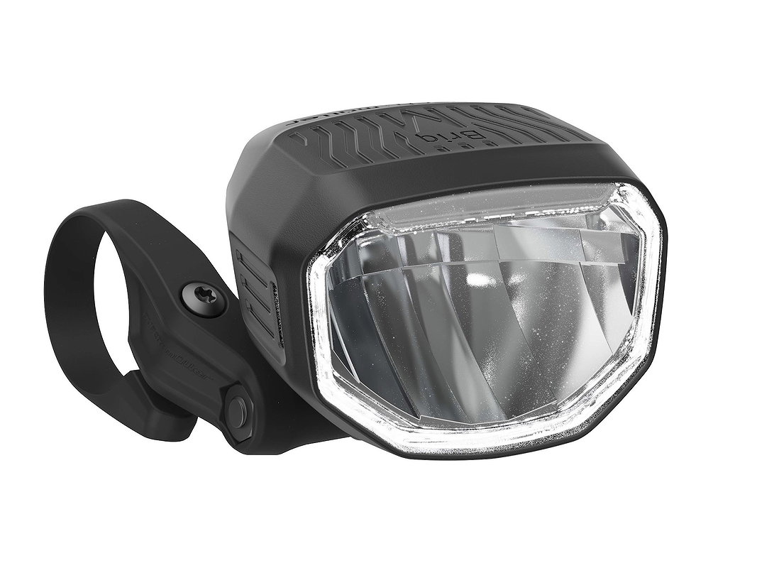 B&M E-Bike LED Scheinwerfer Lumotec Briq-M E schwarz 150 Lux 154R12TS-01