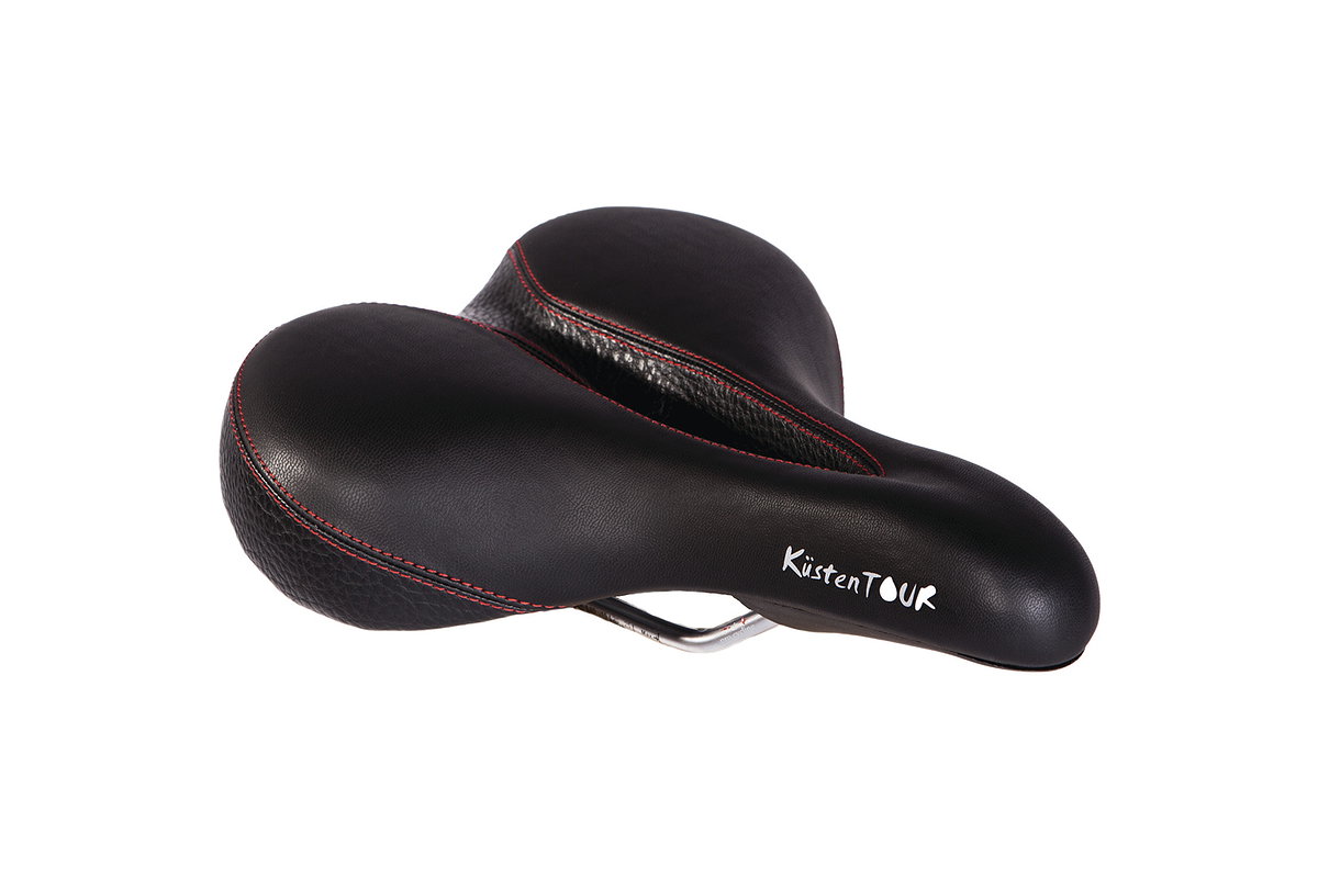 P&P City Sattel Küstentour Relaxed schwarz L263 x B205 mm / 474 g Unisex