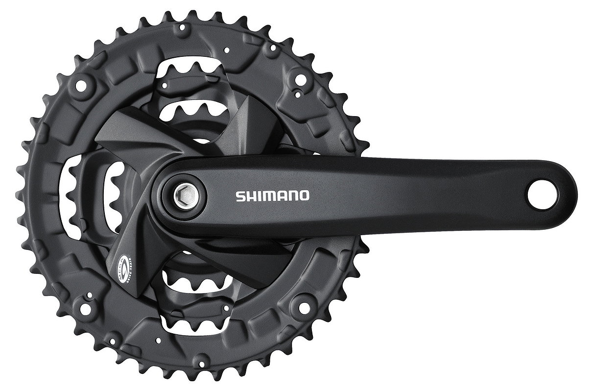 Shimano Kettenradgarnitur Acera FCM371 4-kant 44x32x22 Zähne schwarz 175 mm EFCM371E422XL