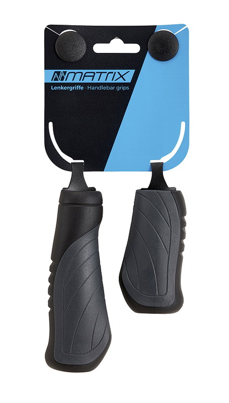 MATRIX Lenkergriff G18 Dual Density schwarz/grau 130/92 mm