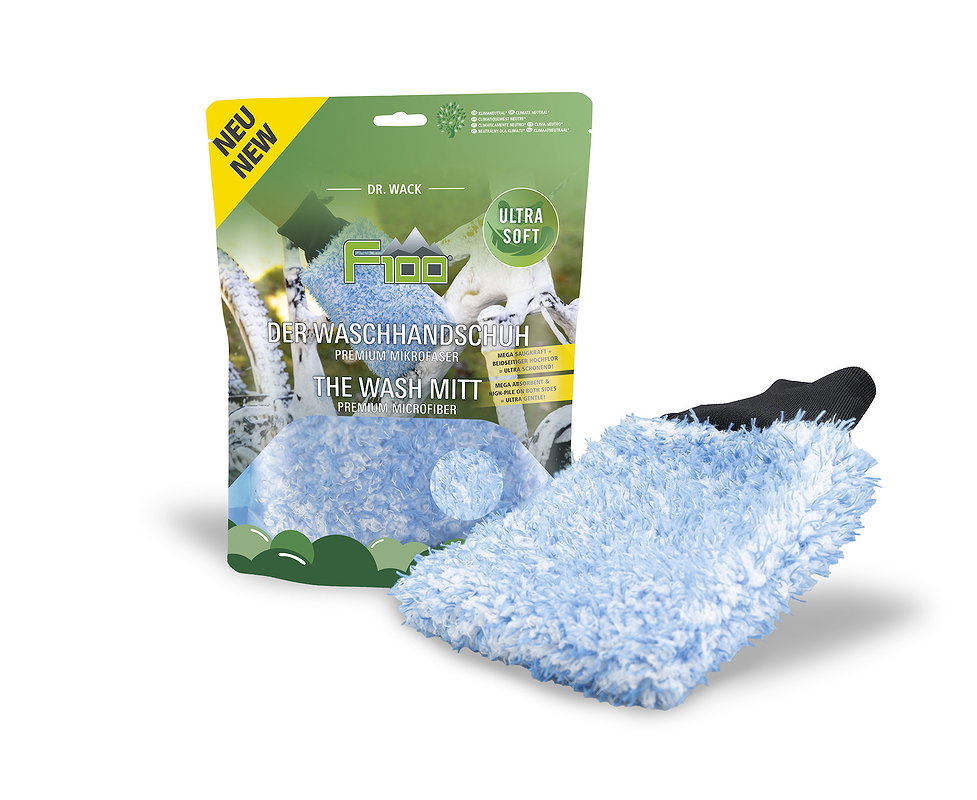 F100 Waschhandschuh Premium Mikrofaser