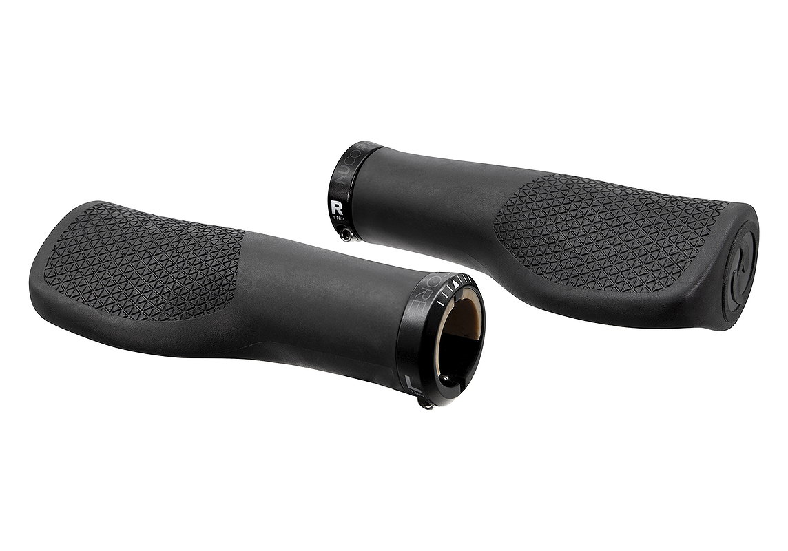 HERRMANS Lenkergriff Nucore Tour Town Wave DD48 schwarz 130/130 mm