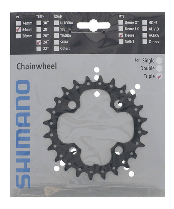 Shimano Kettenblatt Deore FCM610 24 Zähne Y1LV24000