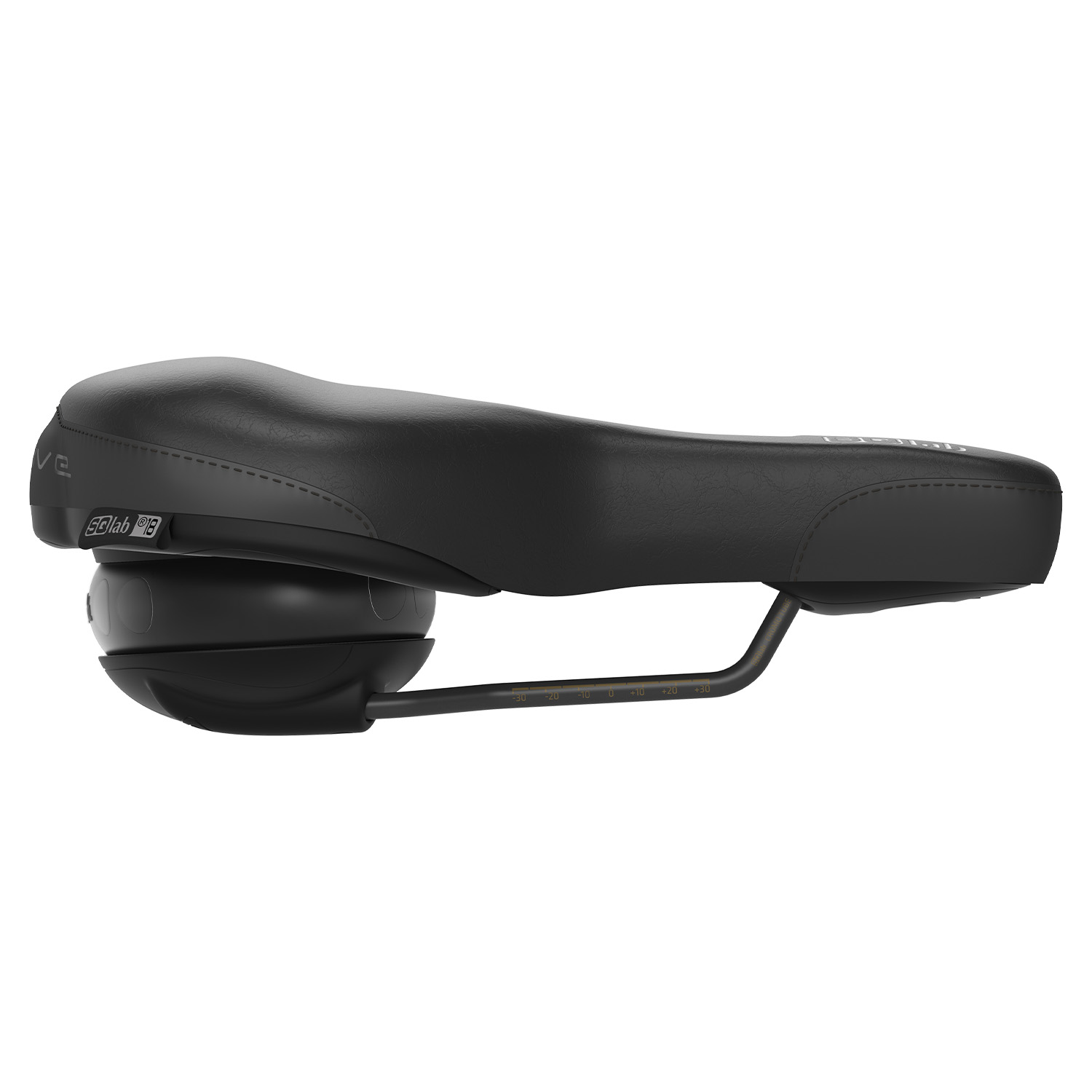 SQlab City Sattel 621 Ergolux Active 2.0 – Seitenansicht