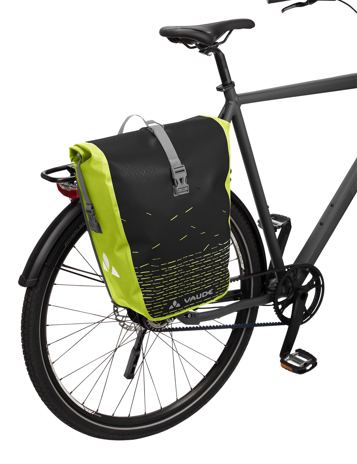VAUDE Aqua Back Print Single black/bright green – Detailansicht 3
