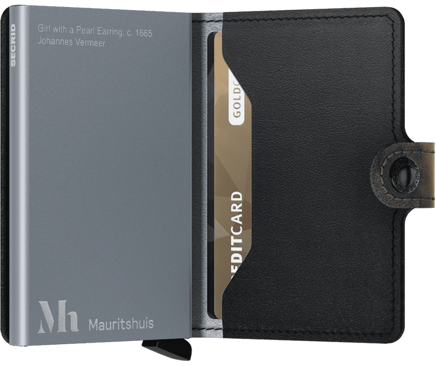 Secrid Miniwallet Art Pearl Earring – mit Karten